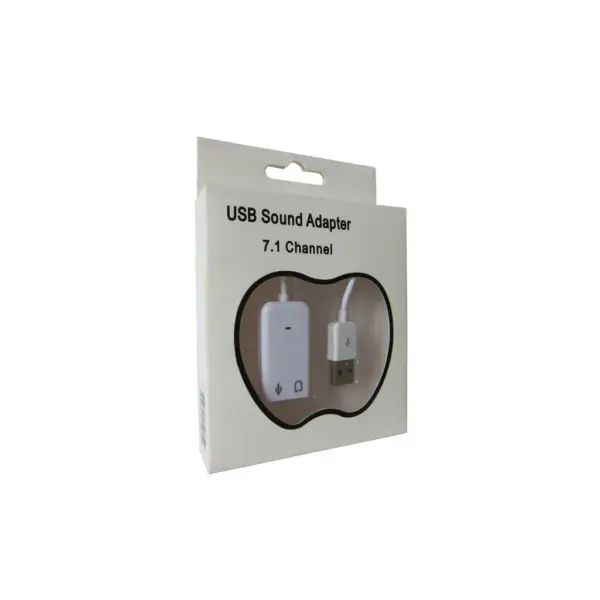 Звукова плата Dynamode USB 8(7.1) каналов 3D RTL (USB-SOUND7-WHITE)