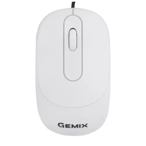 Мишка Gemix GM145 USB White (GM145Wh)