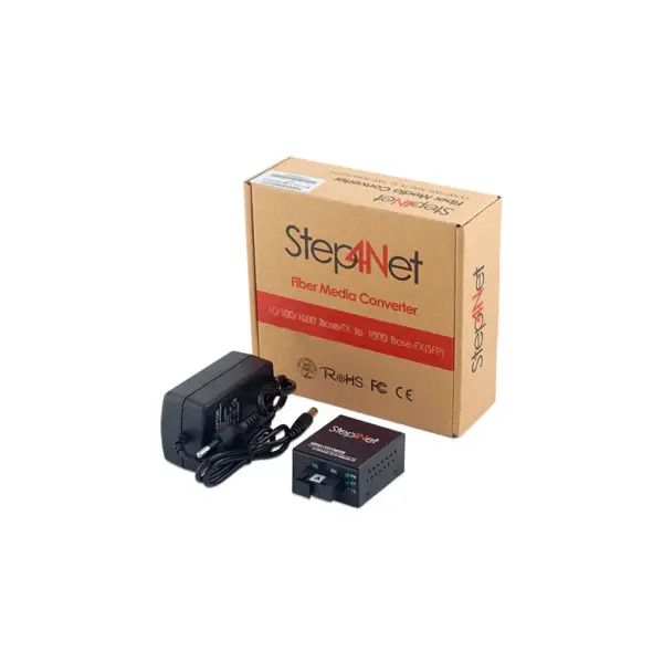 Медіаконвертер MCm-Q-0,1-1SM-1310nm-20 Step4Net Медіаконвертер MCm-Q-0,1-1SM-1310nm-20 Step4Net