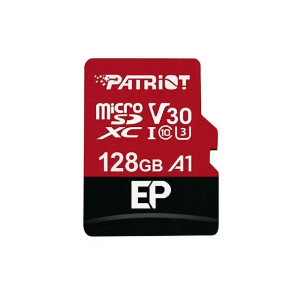 Карта пам'яті Patriot 128GB microSDXC class 10 UHS-I/U3 EP A1 (PEF128GEP31MCX) Карта пам'яті Patriot 128GB microSDXC class 10 UHS-I/U3 EP A1 (PEF128GEP31MCX)