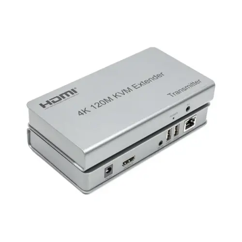 Адаптер HDMI extender 120m 4K/30hz CAT5E/6 PowerPlant (CA912933)