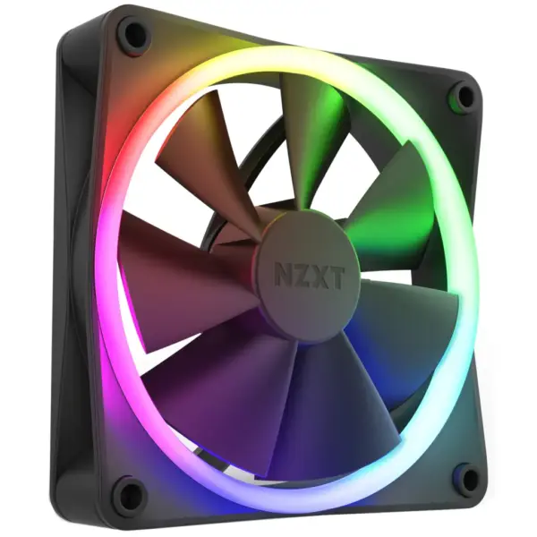 Кулер до корпусу NZXT F140RGB Twin (Black) (RF-R14DF-B1) Кулер до корпусу NZXT F140RGB Twin (Black) (RF-R14DF-B1)
