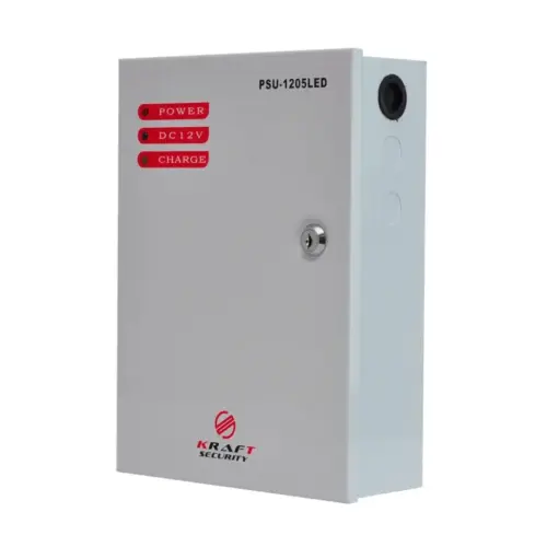 Блок живлення для систем відеоспостереження Kraft Energy PSU-1205LED(B) Блок живлення для систем відеоспостереження Kraft Energy PSU-1205LED(B)