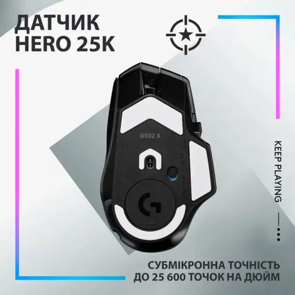 Мишка Logitech G502 X Plus Wireless Black (910-006162) Мишка Logitech G502 X Plus Wireless Black (910-006162)