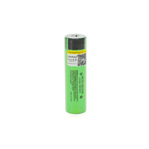 Акумулятор 18650 3400mAh (3200-3400mah), 3.7V (2.75-4.2V), green, OEM Liitokala (Lii-34B-JT)