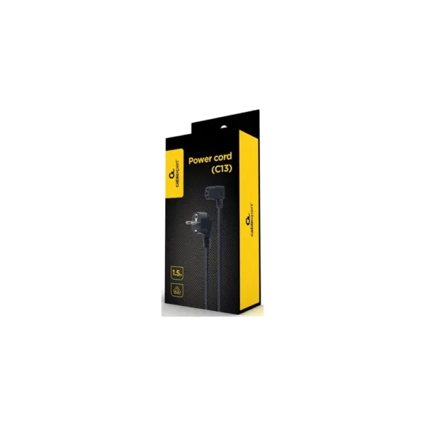 Кабель живлення C13 1.5m 90° corner Cablexpert (PC-186A-VDE1B-1.5M)
