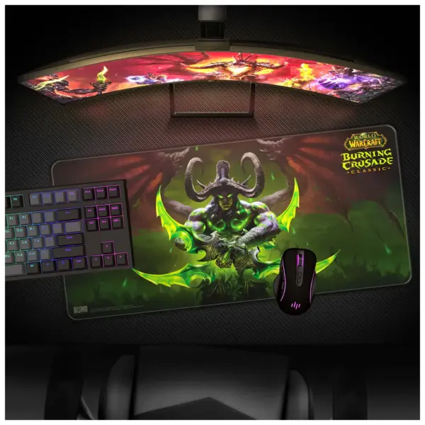 Килимок для мишки Blizzard World of WarCraft Burning Crusade Illidan 0 XL (FBLMPWOWILLID21XL)