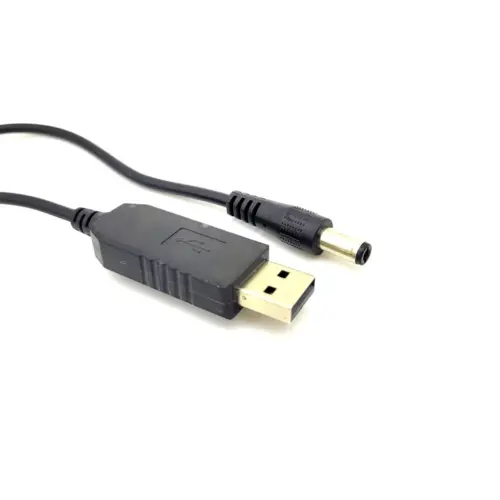 Кабель живлення USB to DC 5.5x2.1mm 5V 1.0m 1.5А ACCLAB (1283126552816)