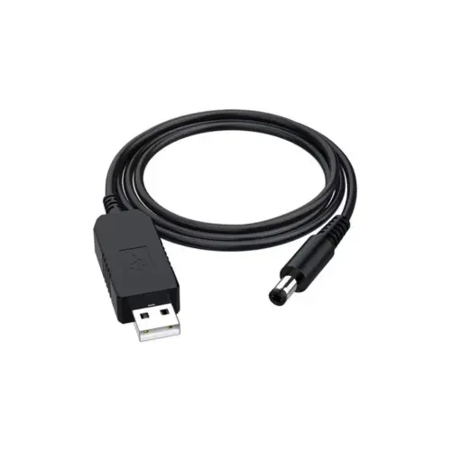 Кабель живлення USB to DC 5.5x2.1mm 12V 0.8m Armorstandart (ARM65663)