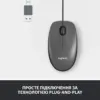 Мишка Logitech M100 USB Black (910-006652) Мишка Logitech M100 USB Black (910-006652)