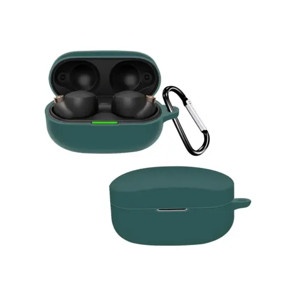 Чохол для навушників BeCover Silicon для Sony WF-1000XM4 Deep Green (707191)