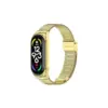 Ремінець до фітнес браслета BeCover Metal для Xiaomi Mi Smart Band 7 Gold (707495)