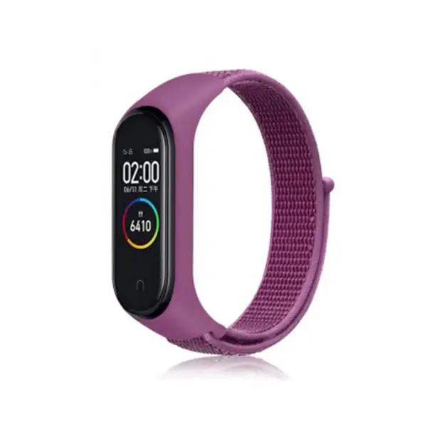 Ремінець до фітнес браслета BeCover Nylon Style для Xiaomi Mi Smart Band 5/6 Purple (705429) Ремінець до фітнес браслета BeCover Nylon Style для Xiaomi Mi Smart Band 5/6 Purple (705429)