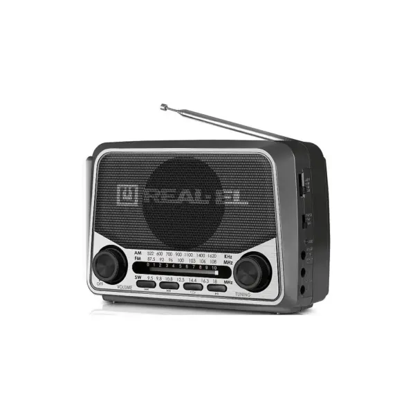 Портативний радіоприймач REAL-EL X-525 Grey (EL121800004)