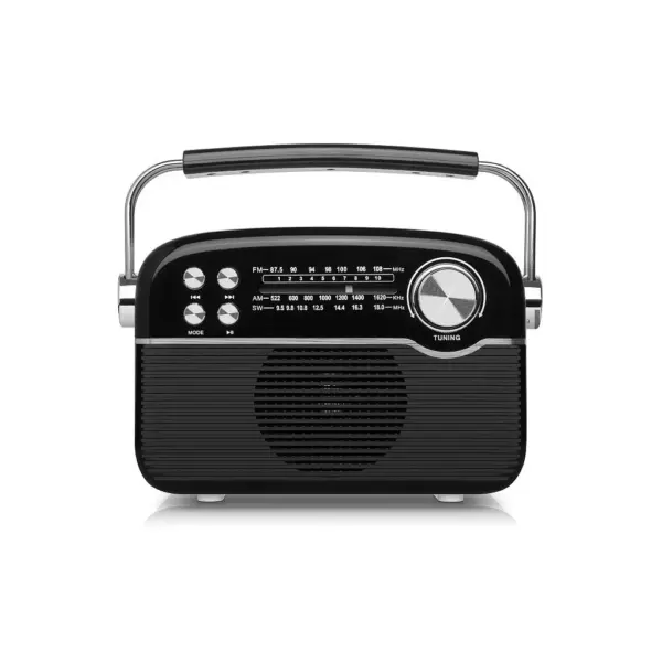 Портативний радіоприймач REAL-EL X-545 Black (EL121800005)