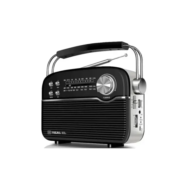 Портативний радіоприймач REAL-EL X-545 Black (EL121800005)