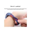 Ремінець до фітнес браслета BeCover Elastic Nylon Style для Xiaomi Mi Smart Band 5/6 (Size S) Red-White (706137)