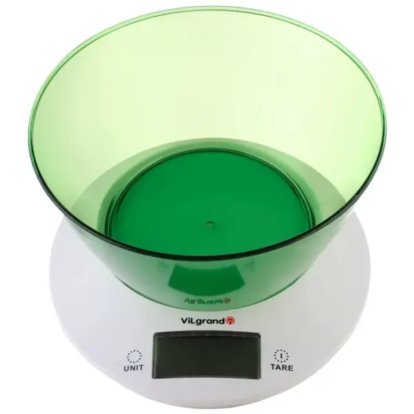 Ваги кухонні Vilgrand VKS-533C green