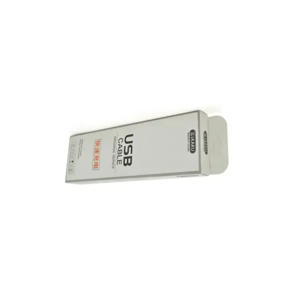 Дата кабель USB 2.0 AM to Lightning + Micro 5P + USB-C 1.0m KSC-078 BAITONG White iKAKU (KSC-078)