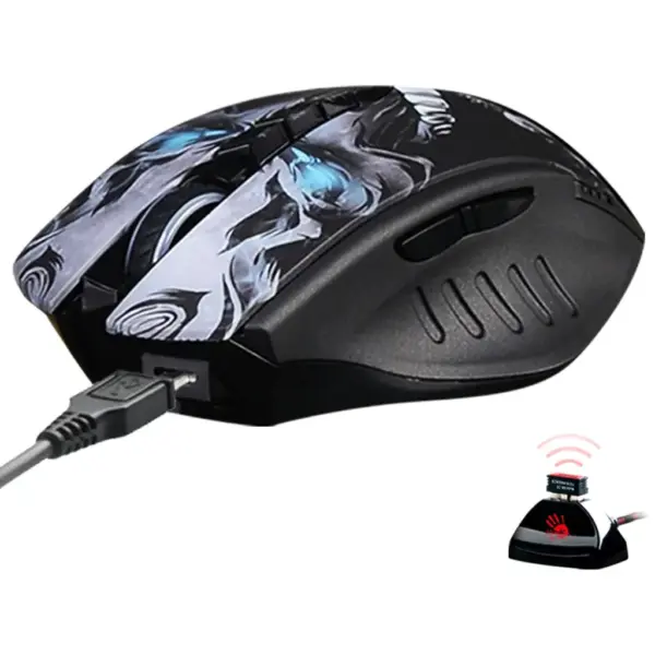 Мишка A4Tech Bloody R80 Plus Wireless Skull (4711421977326)