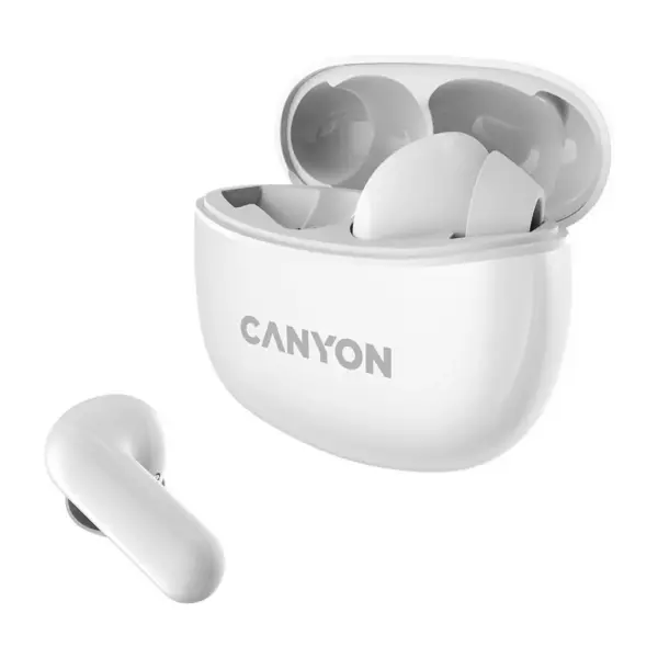 Навушники Canyon TWS-5 White (CNS-TWS5W) Навушники Canyon TWS-5 White (CNS-TWS5W)