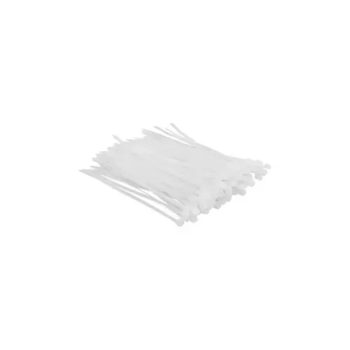 Стяжка Top Tools біла, 2.5x100 мм, пластик, 100 шт. (44E950)