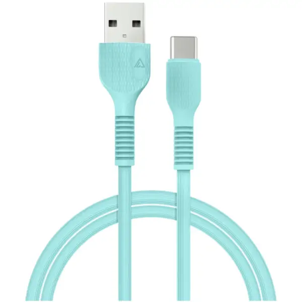 Дата кабель USB 2.0 AM to USB-C 1.2m Mint ACCLAB (1283126518256)