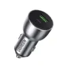 Зарядний пристрій Ugreen 1xUSB-C + 1xUSB QC3.0 60W CD213 gray (60980)