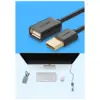 Дата кабель USB 2.0 AM/AF 3.0m US103 Black Ugreen (10317) Дата кабель USB 2.0 AM/AF 3.0m US103 Black Ugreen (10317)