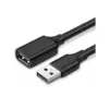 Дата кабель USB 2.0 AM/AF 3.0m US103 Black Ugreen (10317) Дата кабель USB 2.0 AM/AF 3.0m US103 Black Ugreen (10317)
