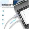 Дата кабель USB 2.0 AM to USB-C 2.0m 3.0A 18W US288 White Ugreen (60133)