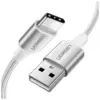 Дата кабель USB 2.0 AM to USB-C 2.0m 3.0A 18W US288 White Ugreen (60133)