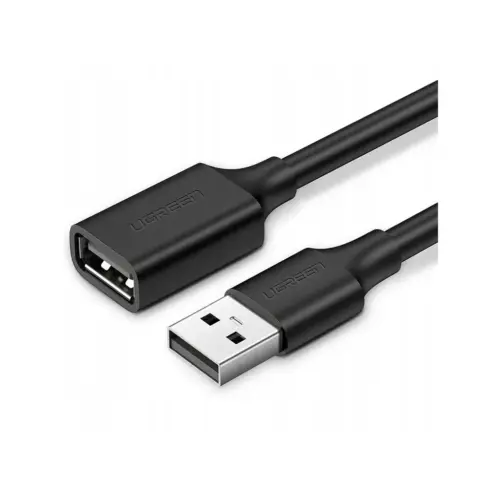 Дата кабель USB 2.0 AM/AF 2.0m US103 Black Ugreen (10316)