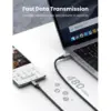 Дата кабель USB-C to USB-C 3.0m 5A 100W US316 Black Ugreen (90120)
