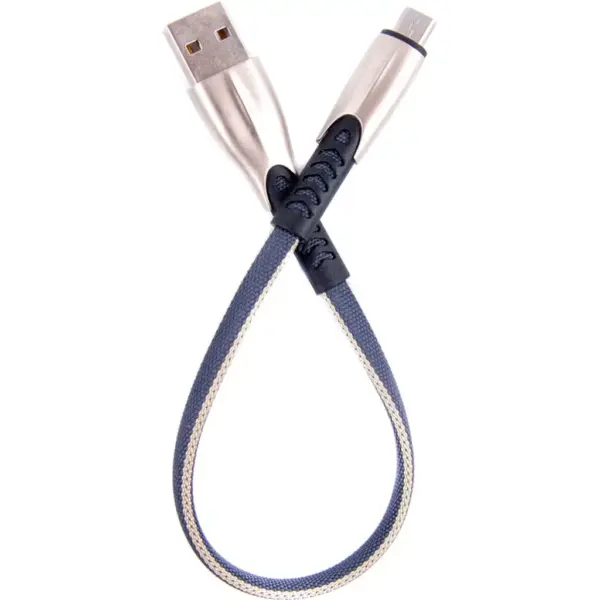 Дата кабель USB 2.0 AM to Micro 5P 0.25m gray Dengos (PLS-M-SHRT-PLSK-GREY) Дата кабель USB 2.0 AM to Micro 5P 0.25m gray Dengos (PLS-M-SHRT-PLSK-GREY)