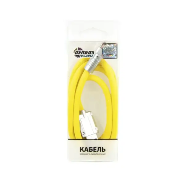 Дата кабель USB 2.0 AM to USB-C 1.0m yellow Dengos (PLS-TC-NS-YELLOW) Дата кабель USB 2.0 AM to USB-C 1.0m yellow Dengos (PLS-TC-NS-YELLOW)