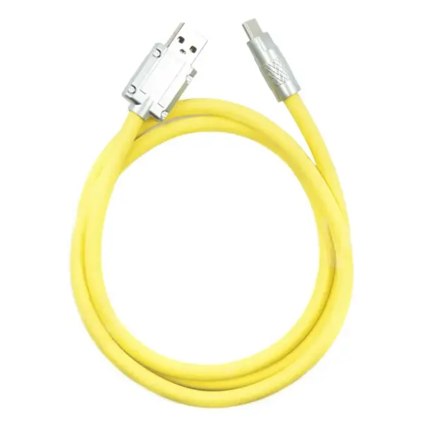Дата кабель USB 2.0 AM to USB-C 1.0m yellow Dengos (PLS-TC-NS-YELLOW) Дата кабель USB 2.0 AM to USB-C 1.0m yellow Dengos (PLS-TC-NS-YELLOW)
