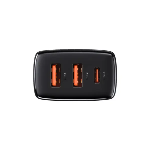 Зарядний пристрій Baseus Compact Quick Charger 2U+C (CCXJ-E01)