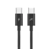 Дата кабель USB-C to USB-C 1.0m 60W CC-07B Black Grand-X (CC-07B)