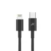 Дата кабель USB-C to Lightning 1.0m 12W CL-03B Black Grand-X (CL-03B) Дата кабель USB-C to Lightning 1.0m 12W CL-03B Black Grand-X (CL-03B)