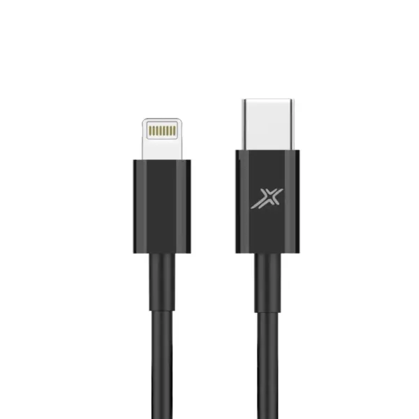 Дата кабель USB-C to Lightning 1.0m 12W CL-03B Black Grand-X (CL-03B) Дата кабель USB-C to Lightning 1.0m 12W CL-03B Black Grand-X (CL-03B)