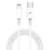 Дата кабель USB-C to Lightning 1.0m12W CL-03W White Grand-X (CL-03W)