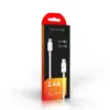 Дата кабель USB-C to Lightning 1.0m12W CL-03W White Grand-X (CL-03W)