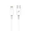 Дата кабель USB-C to Lightning 1.0m12W CL-03W White Grand-X (CL-03W)
