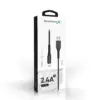 Дата кабель USB 2.0 AM to Lightning 1.2m FL-12B Grand-X (FL-12B)