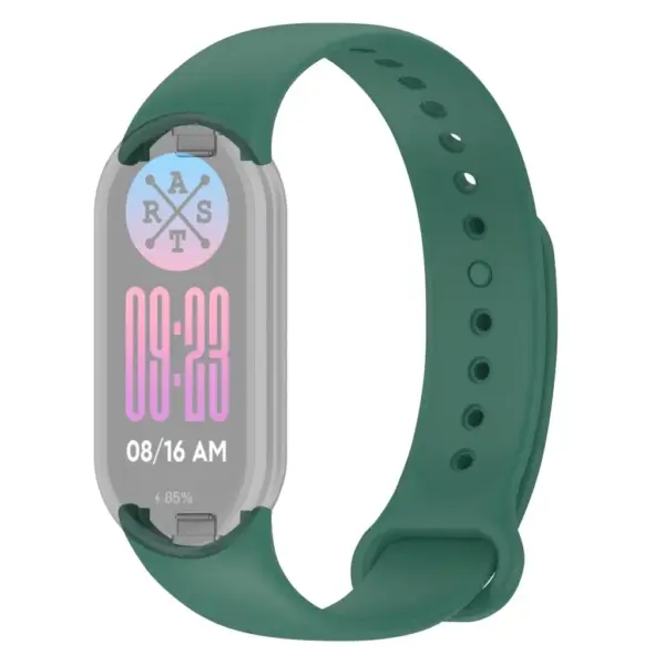 Ремінець до фітнес браслета Armorstandart для Xiaomi Mi Band 8 Dark Green (ARM68023)