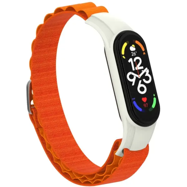 Ремінець до фітнес браслета Armorstandart AlpinaStyle Band для Xiaomi Mi Band 7/6/5/4 Orange (ARM64989)