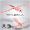 Дата кабель USB 2.0 AM to Lightning 1.0m AR88 2.4A peach Armorstandart (ARM65286)