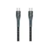 Дата кабель USB-C to USB-C 1.3m Lotto PD-B89CC Black Proda (PD-B89 (C-C)-BK)