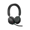 Навушники Jabra Evolve 2 65 Link380c MS Stereo Stand Black (26599-999-889) Навушники Jabra Evolve 2 65 Link380c MS Stereo Stand Black (26599-999-889)